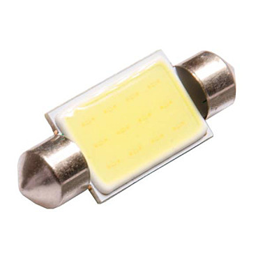Лампа светодиодная T11 (C5W) 12V SV8.5-8 39мм Белая SKYWAY