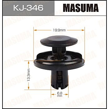 Клипса автомобильная KJ-346 MASUMA