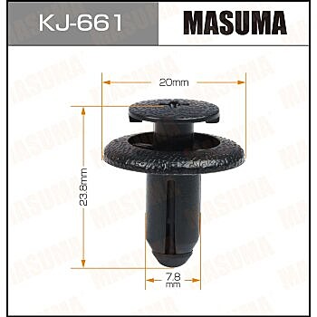 Клипса автомобильная KJ-661 MASUMA