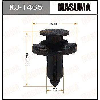 Клипса автомобильная KJ-1465 MASUMA