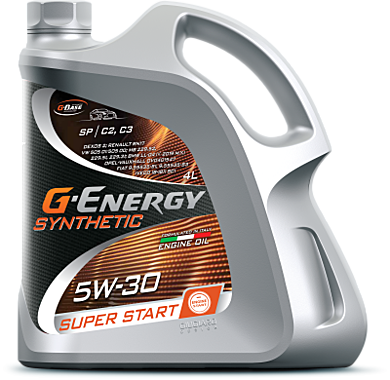 Масло двс диз. син  5W30 SP/C2/C3 G-Energy Super Start 4л