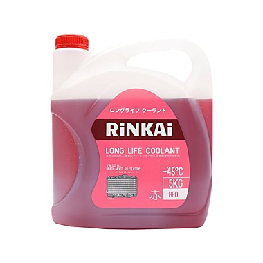 Антифриз RINKAI G12 Red красный -45 5кг