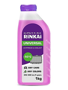 Антифриз RINKAI G12++ Universal розовый -50 1кг