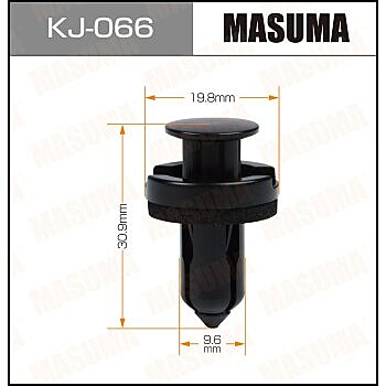 Клипса автомобильная KJ-066 MASUMA