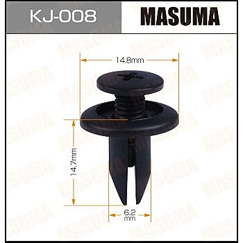 Клипса автомобильная KJ-008 MASUMA