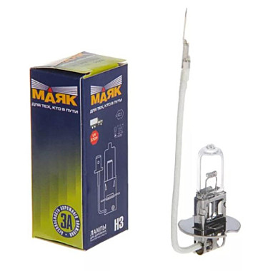 Лампа H3 24-100 Pk22s МАЯК