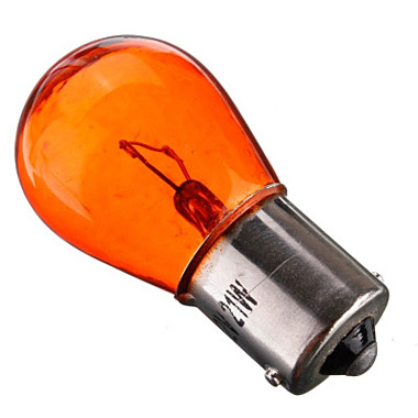 Лампа 12V 21W BA15S PY21W / оранжевый / МАЯК