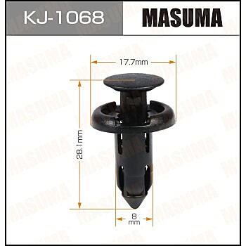 Клипса автомобильная KJ-1068 MASUMA