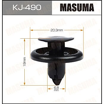 Клипса автомобильная KJ-490 MASUMA