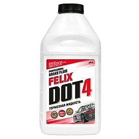 Тормозная жидкость DOT-4 455г FELIX